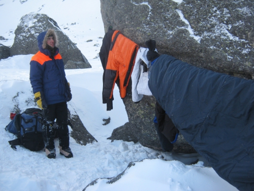 Красноярские Хакасы на Голове Спящего Саяна (Альпинизм)