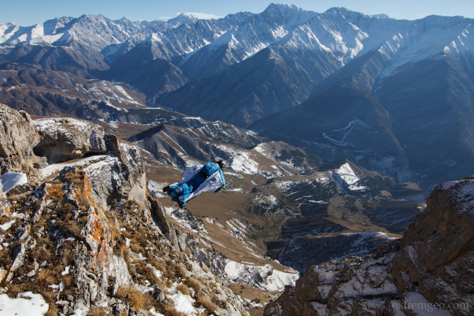 Ингушетия (BASE, бейсджампинг, вингсьют, кавказ)