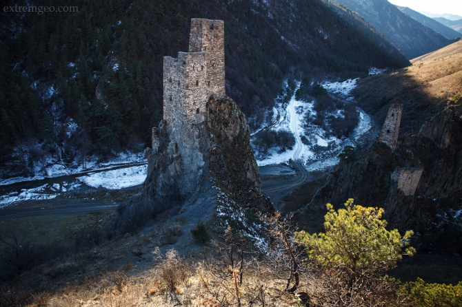 Ингушетия (BASE, бейсджампинг, вингсьют, кавказ)