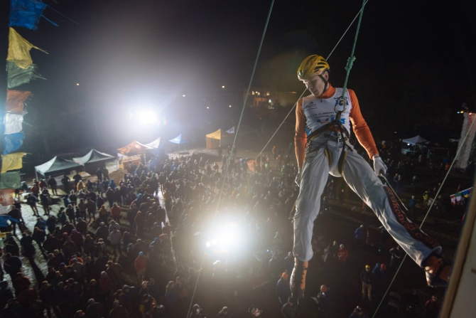 Люда Бадалян и Максим Томилов - победители в Бозмене! (Ледолазание/drytoolling, кубок мира по ледолазанию, ice wc, лед, сша, наши побеждают)