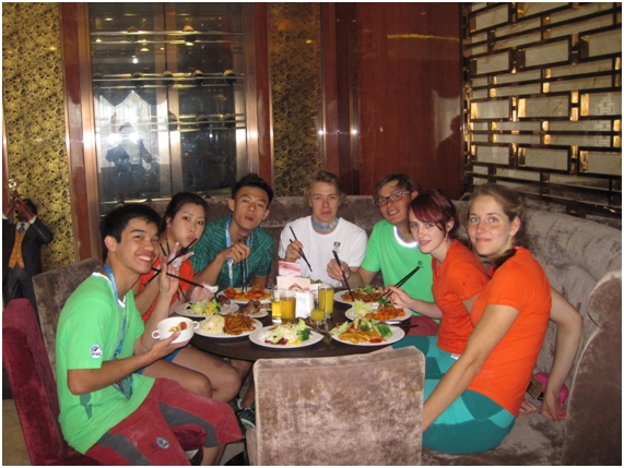 Анна Марголина: про поездку в Китай (нанкин, олимпийские игры, Гуанчжоу, скалолазание)