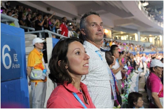 Анна Марголина: про поездку в Китай (нанкин, олимпийские игры, Гуанчжоу, скалолазание)