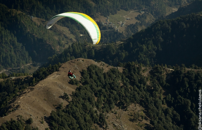 Прогулка по Гималам. В поисках Шамбалы или Poor Man Heli. (Горные лыжи/Сноуборд, бир, бэккантри, гималаи, индия, Манале, параплан, ски-тур, сплит-тур, сплитборд, трекинг)