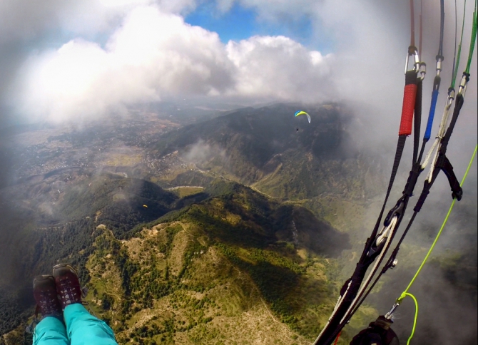 Прогулка по Гималам. В поисках Шамбалы или Poor Man Heli. (Горные лыжи/Сноуборд, бир, бэккантри, гималаи, индия, Манале, параплан, ски-тур, сплит-тур, сплитборд, трекинг)