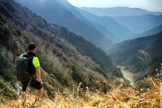 Прогулка по Гималам. В поисках Шамбалы или Poor Man Heli. (Горные лыжи/Сноуборд, бир, бэккантри, гималаи, индия, Манале, параплан, ски-тур, сплит-тур, сплитборд, трекинг)