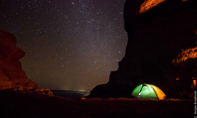 В поход на выходные! 50 км от Чатыр-Дага до Джур-Джура (Туризм, пвд, демерджи, закат, зима, крым, природа, рассвет, фото, брошеван)