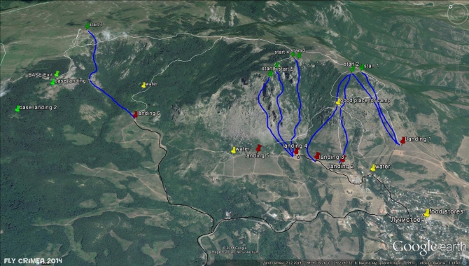 Крымский спидфлай. #4 Гора Демерджи (Воздух, спидфлаинг, парашют, параплан, полеты)