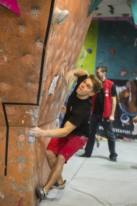 позитивный Rock Empire Challenge -2014 (Скалолазание, RokZona, артём петраков, скалолазание, фестиваль, скалодром, скальники, чистякова)