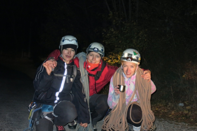 "Параплан" - новый маршрут на Куба-Кае (Альпинизм, севастополь, крым, первопроход, буракова, леонтьева, куба кая)