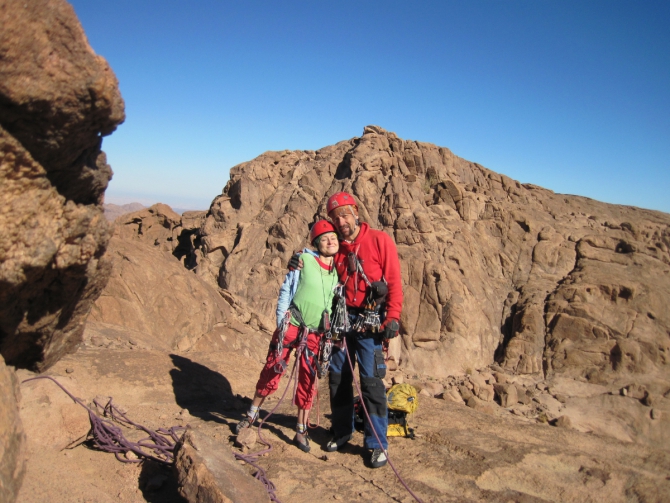 Альпинизм на Синае. Hard and Heavy style. (египет, синай, санта катерина, дахаб, описание маршрута)