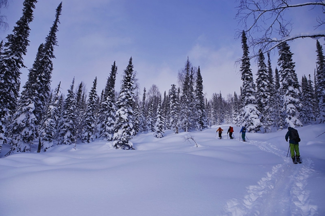 Лужбинские каникулы / скитур по-сибирски (фоторепорт, Горные лыжи/Сноуборд, алекс кузмицкий, snow sense, Лужба, Поднебесные Зубья, Кузнецкий Алатау, фрирайд, беккантри, сибирь)