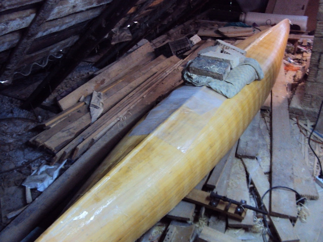 Экстремальные условия (постройка морского экспедиционного каяка в картинках, Вода, деревянный морской экспедиционный каяк Гниловская Сальников)