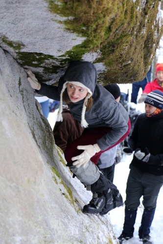 Столбы на Рождество (Альпинизм, рождественские столбы, соревнования, зима, красноярск, хитрушки, драйтулинг, марафон, бег)