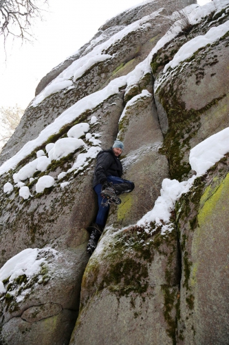 Столбы на Рождество (Альпинизм, рождественские столбы, соревнования, зима, красноярск, хитрушки, драйтулинг, марафон, бег)