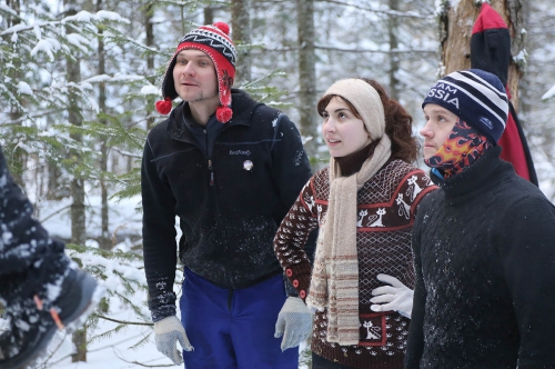 Столбы на Рождество (Альпинизм, рождественские столбы, соревнования, зима, красноярск, хитрушки, драйтулинг, марафон, бег)