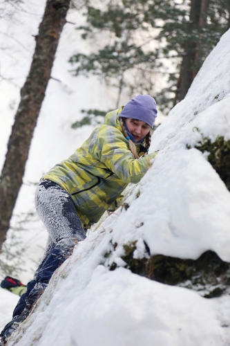 Столбы на Рождество (Альпинизм, рождественские столбы, соревнования, зима, красноярск, хитрушки, драйтулинг, марафон, бег)