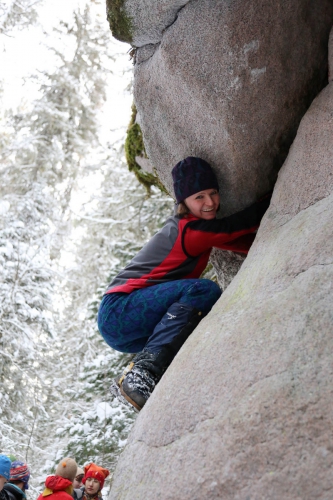 Столбы на Рождество (Альпинизм, рождественские столбы, соревнования, зима, красноярск, хитрушки, драйтулинг, марафон, бег)