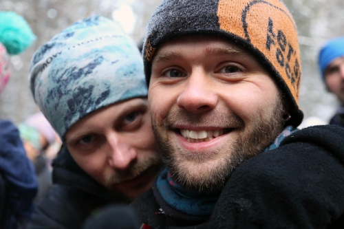 Столбы на Рождество (Альпинизм, рождественские столбы, соревнования, зима, красноярск, хитрушки, драйтулинг, марафон, бег)