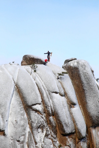 Столбы на Рождество (Альпинизм, рождественские столбы, соревнования, зима, красноярск, хитрушки, драйтулинг, марафон, бег)