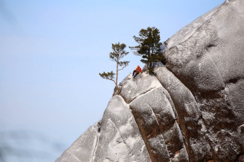 Столбы на Рождество (Альпинизм, рождественские столбы, соревнования, зима, красноярск, хитрушки, драйтулинг, марафон, бег)