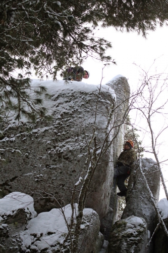 Столбы на Рождество (Альпинизм, рождественские столбы, соревнования, зима, красноярск, хитрушки, драйтулинг, марафон, бег)