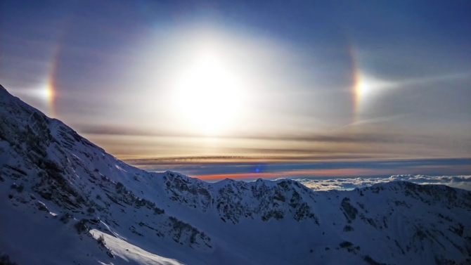 Застывшие мгновения этой зимы (фотоотчёт, Альпинизм, горы, рассвет, закат, снег, зима, красная поляна)
