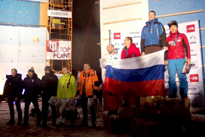 Кубок Мира по ледолазанию 2015. "Два в одном" - Америка и Корея. (Ледолазание/drytoolling, бозмен, Чонг-Сонг)