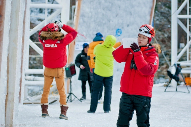 Кубок Мира по ледолазанию 2015. "Два в одном" - Америка и Корея. (Ледолазание/drytoolling, бозмен, Чонг-Сонг)