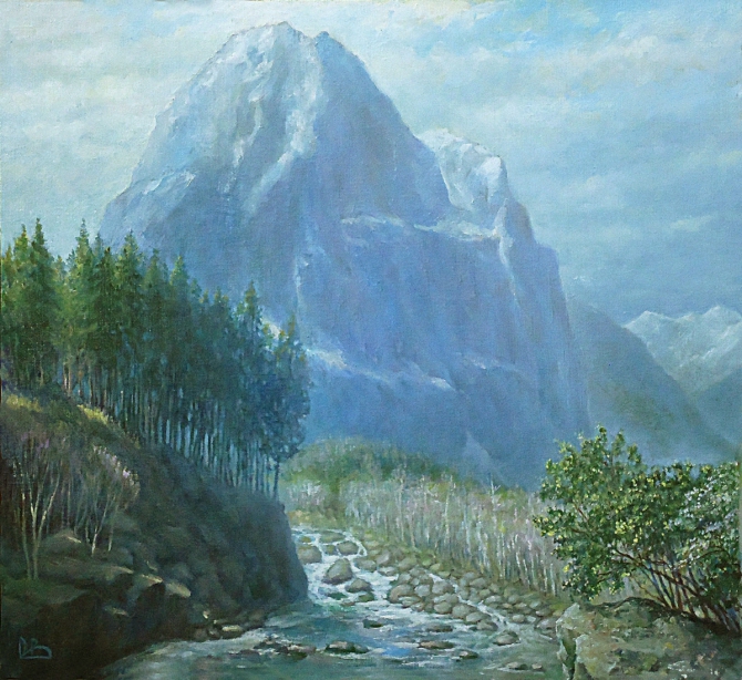 Отшельник Цейдона (живопись, виктор воропаев)
