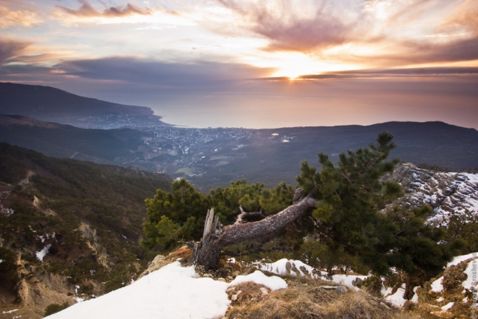 В поход на выходные! Соколиное - Ай-петринская яйла - Ялта (Горный туризм, крым, нефедов, брошеван)