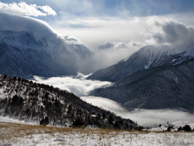 Северная Осетия - НГ 2014/2015. Фоторассказ (Горный туризм, горы, кавказ)
