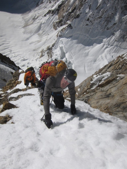 Кайл Демпстер и Хейден Кеннеди после встречи с "людоедом"... (Альпинизм, интервью, горы, экспедиции, piolets d'or)
