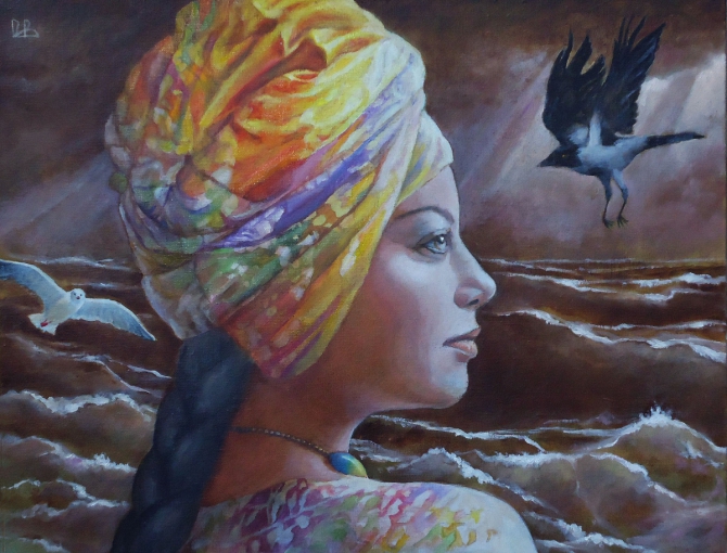 Красота спасёт мир?.. У края коричневой беды... (живопись, виктор воропаев)