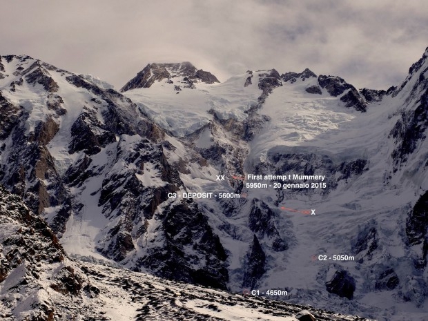 Нанга Парбат. Снова сдуло ветром. (Альпинизм, зима 2015)