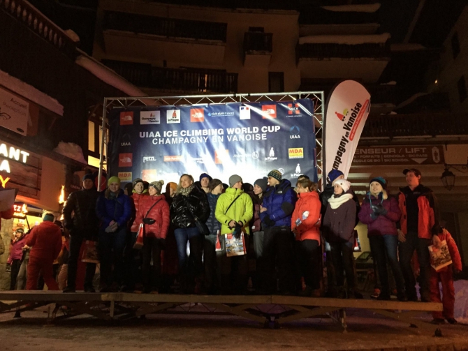 Шампань - новая остановка Кубка мира по ледолазанию! (Ледолазание/drytoolling, кубок мира по ледолазанию, ice wc, франция)