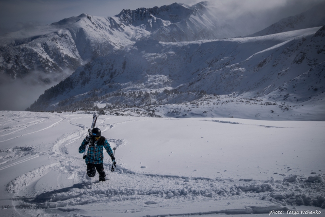 Спидрайдинг в Банско, Болгария. (Воздух, спидфлаинг, julbo, zamberlan, swing)