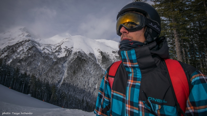 Спидрайдинг в Банско, Болгария. (Воздух, спидфлаинг, julbo, zamberlan, swing)