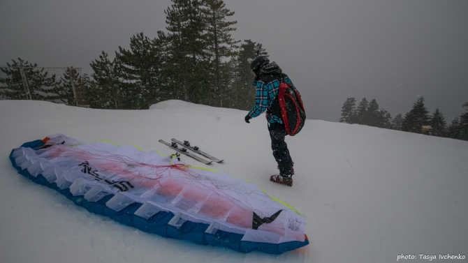 Спидрайдинг в Банско, Болгария. (Воздух, спидфлаинг, julbo, zamberlan, swing)