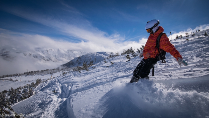 Спидрайдинг в Банско, Болгария. (Воздух, спидфлаинг, julbo, zamberlan, swing)