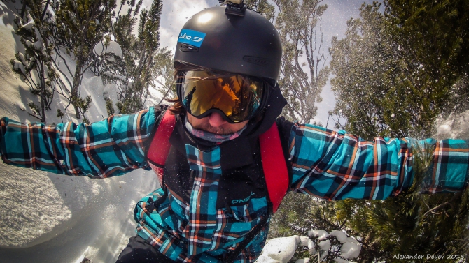 Спидрайдинг в Банско, Болгария. (Воздух, спидфлаинг, julbo, zamberlan, swing)