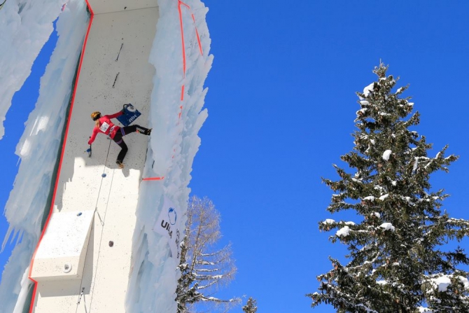 Лед Шампани. В ожидании финала Кубка мира... (Ледолазание/drytoolling, кубок мира по ледолазанию, ice wc, франция, шампань)