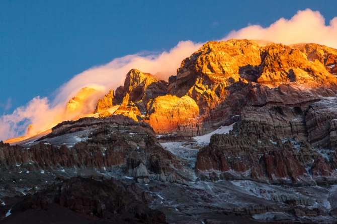 «Голодное» восхождение на Аконкагуа: как это было. Интервью с участниками Александром Вовнием и Константином Диковским. (Альпинизм)
