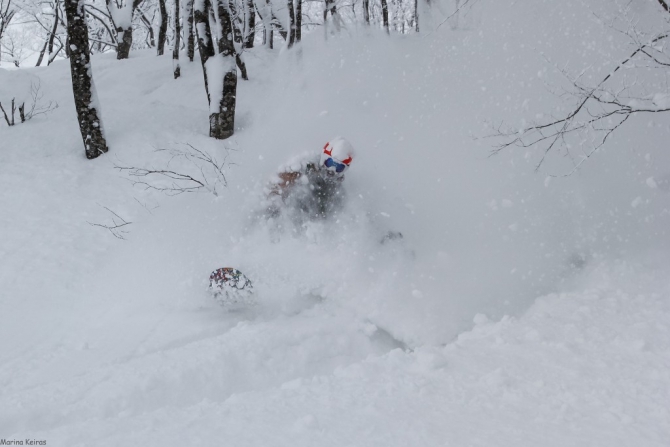 Япония на Новый год 2015. Хакуба (Горные лыжи/Сноуборд, фрирайд, паудер, MixGrin, freeride, powder, japan)