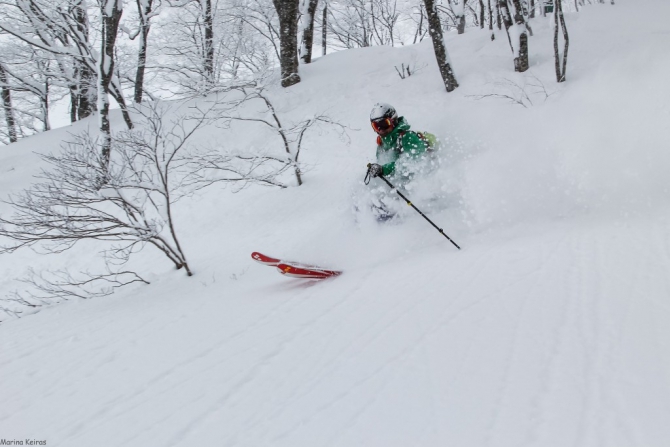 Япония на Новый год 2015. Хакуба (Горные лыжи/Сноуборд, фрирайд, паудер, MixGrin, freeride, powder, japan)