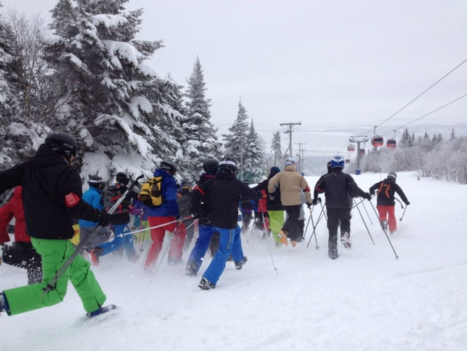 Квест для лыжников и сноубордистов. Теперь в России! (Горные лыжи/Сноуборд, Big Snow Mountain Quest, сорочаны, горные лыжи, горнолыжный квест)
