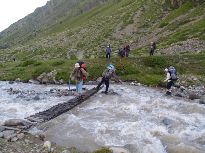 Домбай - Терскол (Горный туризм, узункол)