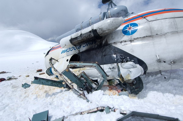 Падение вертолета на Кюкюртлю (Альпинизм, авария, base)