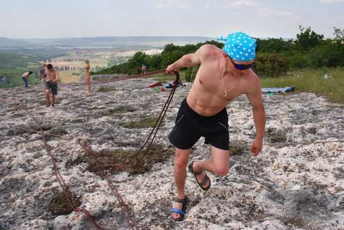 Бахчисарайский экспресс (BASE, ropejumping., первопрыг, рапт, прыжки с верёвкой, прыжки с веревкой, бэйс, роупджампинг, полеты, экстрим, крым)