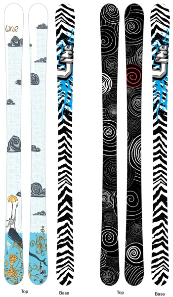 Line выпустили ограниченную серию лыж Ocotoland и Spiral (Горные лыжи/Сноуборд)