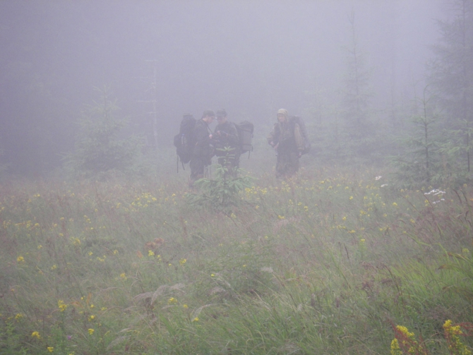 "Военный" десант в Карпатах. (страйкбол, карпаты, июль 2008г)